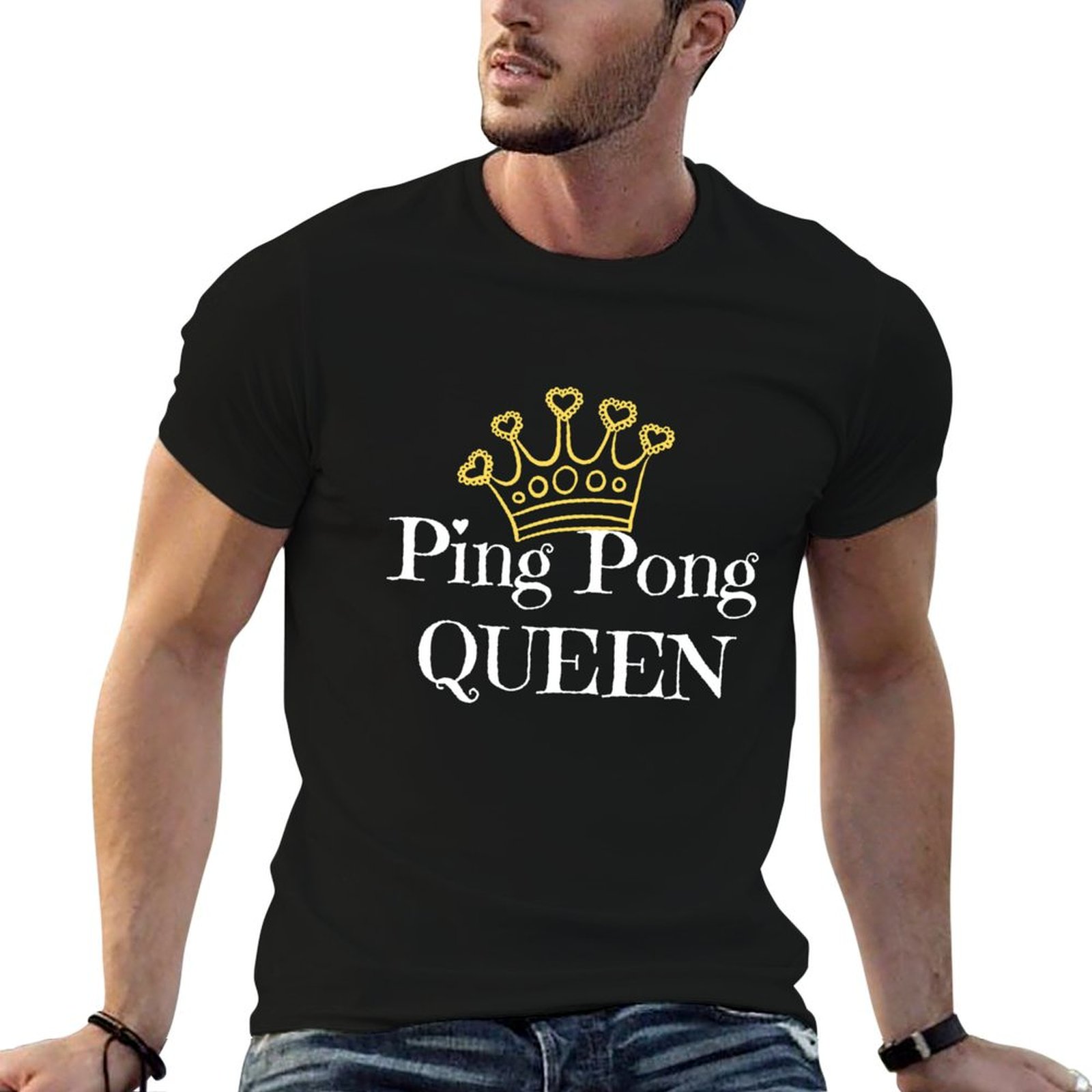 Table Tennis Queen - Kaus Pecinta Tenis Meja Ping Pong