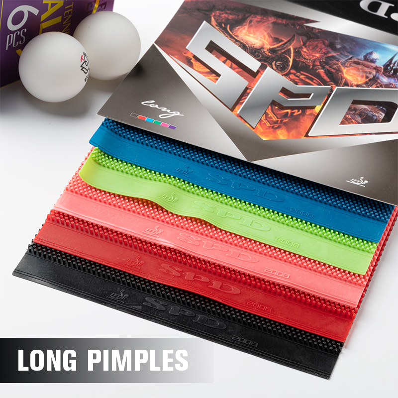 Table Tennis Spin - Karet Tenis Meja Pips Super Panjang
