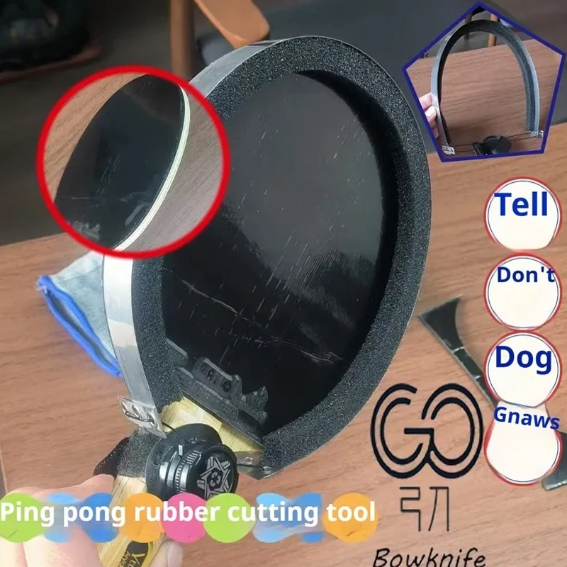 Pemotong Manual Karet Tenis Me - Table Tennis Machine ulasan dan harga