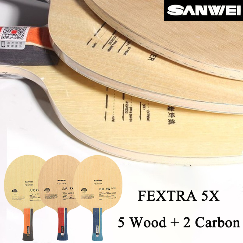 SANWEI FEXTRA 5X Blade Tenis M - Xiom Blade Table Tennis ulasan dan harga