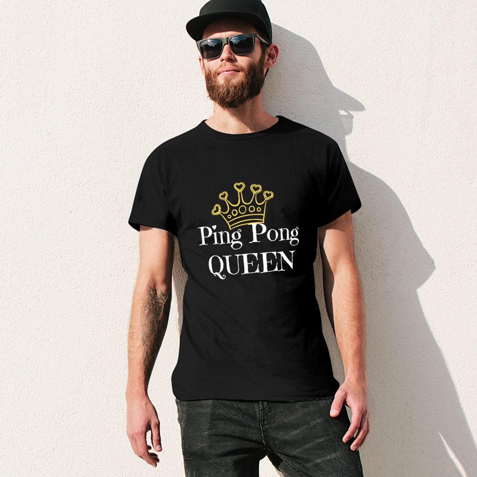 Kaos Ping Pong Queen untuk Pec - Table Tennis Queen ulasan dan harga