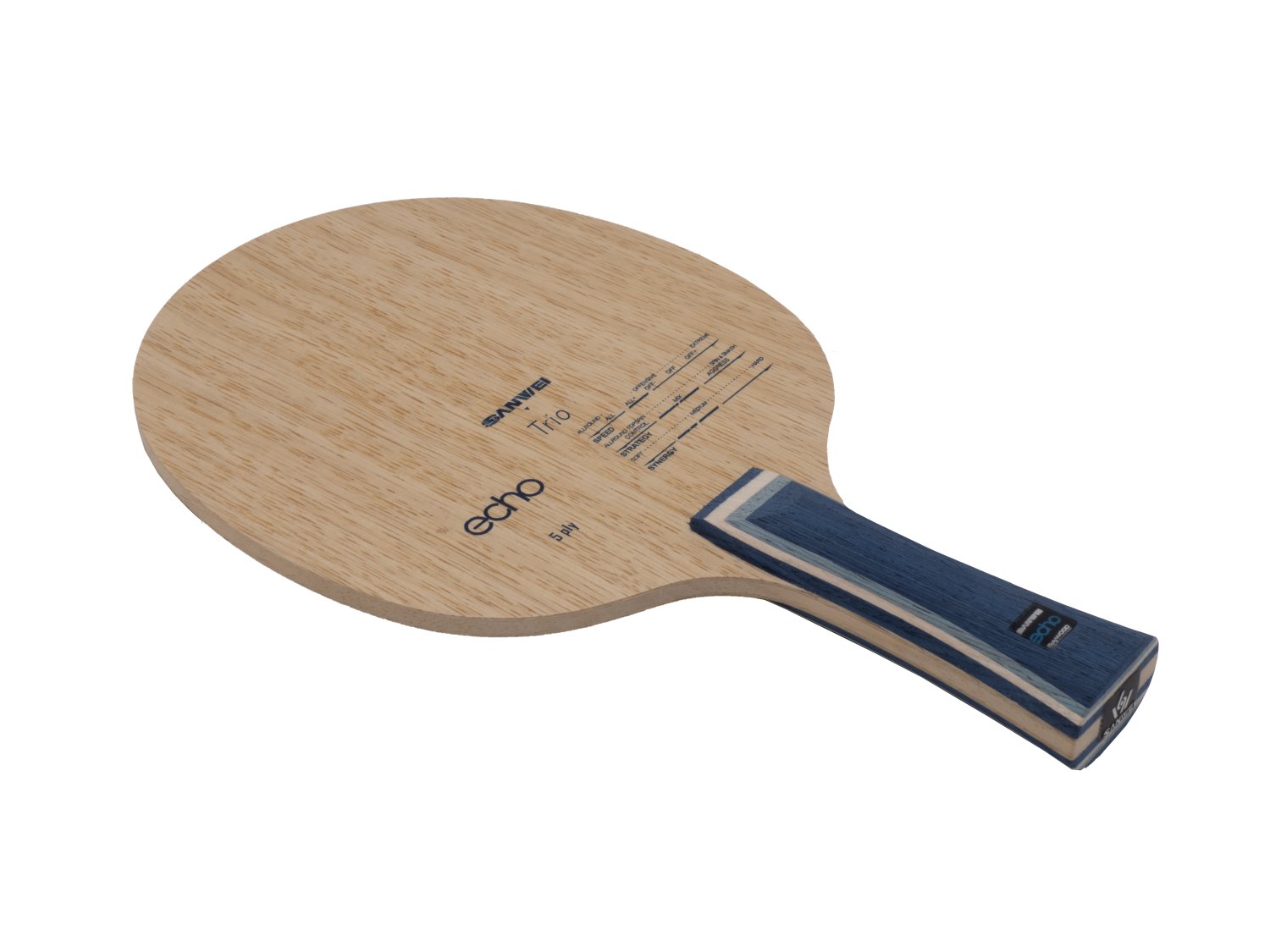 SANWEI Echo Tenis Meja Blade 5 - Xiom Blade Table Tennis ulasan dan harga