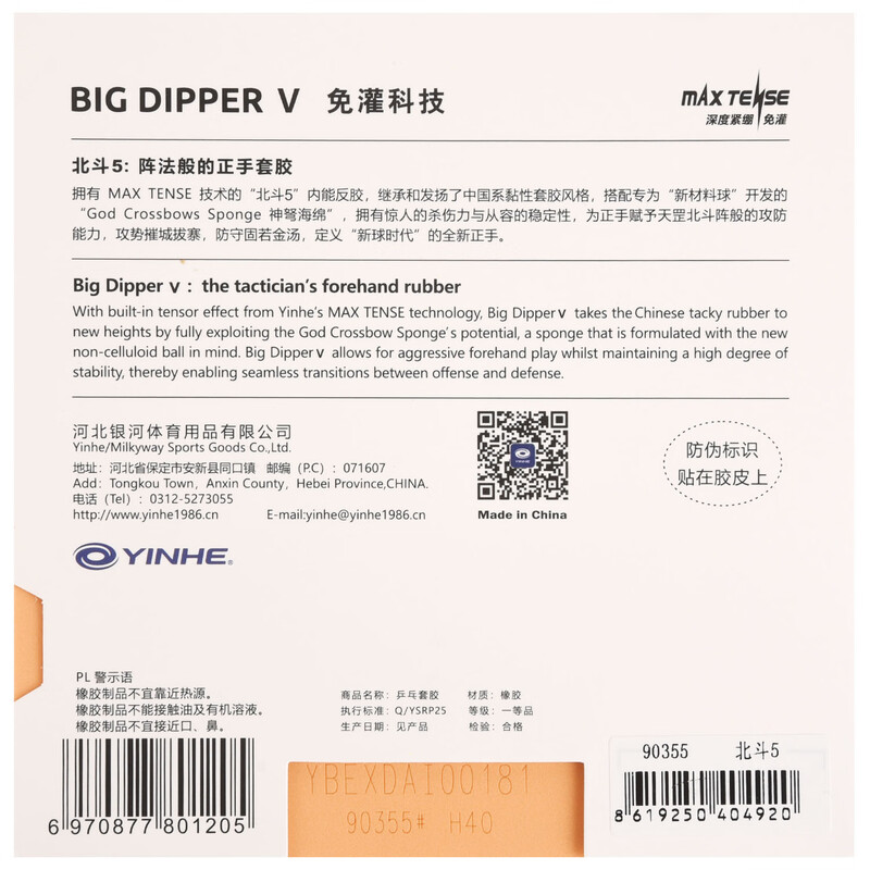 Karet Tenis Meja YINHE BIG DIP - Xiom Blade Table Tennis ulasan dan harga