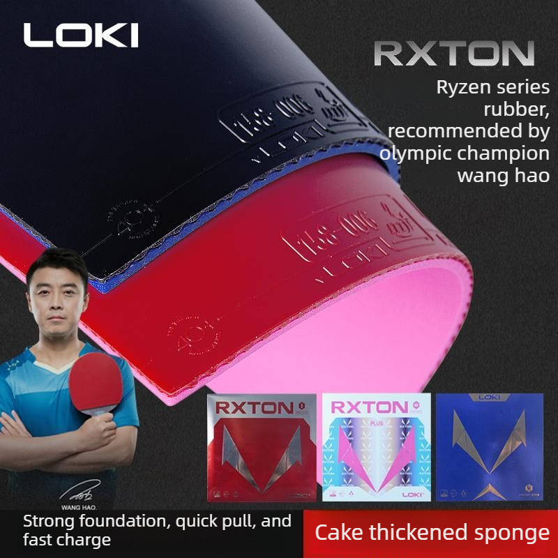 Karet Tenis Meja LOKI RXTON 1  - Table Tennis Spin ulasan dan harga