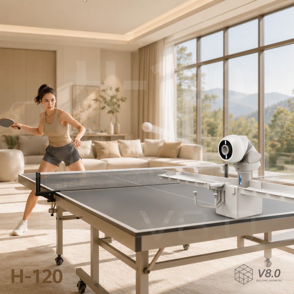 【CHIMU HOME】Mesin Penyajian Bo - Table Tennis Machine ulasan dan harga
